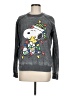Peanuts Graphic Gray Pullover Sweater Size M - photo 1