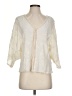 Zara 100% Bamboo Ivory 3/4 Sleeve Blouse Size XS - photo 1