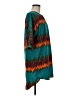 Glam Tie-dye Teal Casual Dress Size M - photo 4