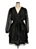 City Chic 100% Polyester Black Cocktail Dress Size 16 Plus (S) - photo 1