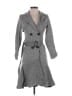 Assorted Brands Gray Trenchcoat Size M - photo 1