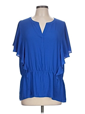 Chico's Short Sleeve Blouse (view 1)