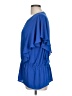 Chico's 100% Polyester Blue Short Sleeve Blouse Size Lg (2) - photo 5