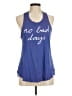 Sundry 100% Pima Cotton Blue Purple Tank Top Size Med (2) - photo 1