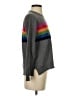 Sundry Color Block Gray Wool Pullover Sweater Size XS (0) - photo 4