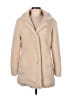 Hammacher Schlemmer 100% Polyester Ivory Coat Size M - photo 1