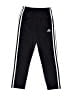 Adidas 100% Polyester Black Track Pants Size 7 - photo 1
