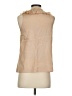 J.Crew 100% Silk Tan Sleeveless Silk Top Size 2 - photo 2