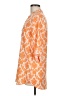 Auditions 100% Polyester Orange 3/4 Sleeve Blouse Size M - photo 5