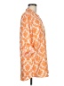 Auditions 100% Polyester Orange 3/4 Sleeve Blouse Size M - photo 4
