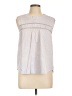 J.Crew 100% Cotton Silver Sleeveless Blouse Size 10 - photo 1
