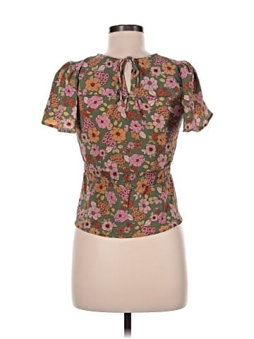 Monteau Short Sleeve Blouse (view 2)