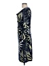 Connected Apparel Print Blue Cocktail Dress Size 12 - photo 5