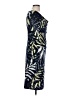 Connected Apparel Print Blue Cocktail Dress Size 12 - photo 4