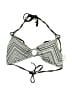 Beach Bunny Chevron-herringbone Gray Swimsuit Top Size L - photo 1
