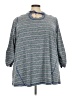 Avenue Blue Pullover Sweater Size 26 - 28 Plus - photo 1