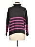 Vince Camuto Stripes Black Pullover Sweater Size L - photo 1
