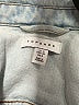 Topshop 100% Cotton Blue Denim Jacket Size 8 - photo 6
