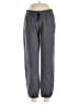 Adidas 100% Polyester Gray Sweatpants Size M - photo 1