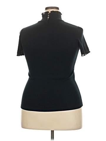 Brunello Cucinelli Short Sleeve Turtleneck (view 2)