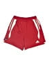 Adidas Solid Red Athletic Shorts Size M (youth) - photo 1
