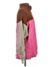 Free People Color Block Pink Turtleneck Sweater Size S - photo 4