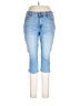 St. John's Bay Color Block Blue Jeans Size 12 Petite - photo 1