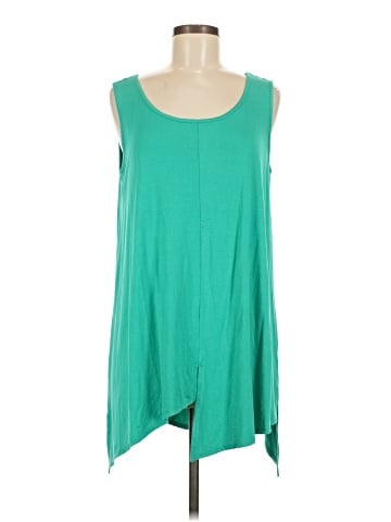 Susan Graver Sleeveless T-Shirt (view 1)