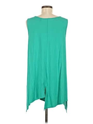 Susan Graver Sleeveless T-Shirt (view 2)