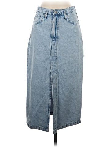 MNG Denim Skirt (view 1)