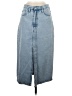 MNG Blue Denim Skirt Size S - photo 1