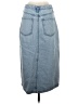 MNG Blue Denim Skirt Size S - photo 2