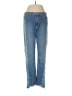 Just Black Hearts Blue Jeans Size 29 waist - photo 1