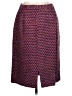 Talbots Tweed Burgundy Formal Skirt Size 12 - photo 2