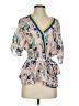 Rdalamal Pink 3/4 Sleeve Blouse Size XS - photo 1