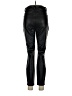 Soft Surroundings 100% Polyurethane Black Track Pants Size 10 - photo 2