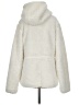 Reebok 100% Polyester Ivory Zip Up Hoodie Size S - photo 2