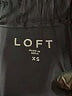 Ann Taylor LOFT 100% Rayon Black 3/4 Sleeve Blouse Size XS - photo 7