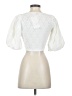 Zara White 3/4 Sleeve Blouse Size S - photo 2