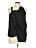 Vocal 100% Polyester Black Sleeveless Blouse Size L - photo 1