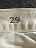 J.Crew 100% Cotton Ivory Jeans Size 29 waist - photo 7