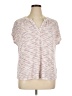 Bobeau Pink Short Sleeve Blouse Size 1X - photo 1