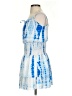 Bebe 100% Polyester Tie-dye Blue Casual Dress Size S - photo 5