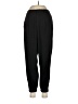 Uniqlo 100% Polyester Solid Black Casual Pants Size M - photo 1