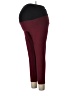 Old Navy - Maternity Burgundy Active Pants Size L - photo 1