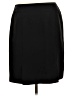 Assorted Brands 100% Polyester Solid Black Casual Skirt Size 10 (petite) - photo 2