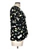 Ann Taylor LOFT 100% Rayon Black Short Sleeve Blouse Size 10 - photo 4