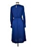 H&M 100% Polyester Blue Casual Dress Size M - photo 2