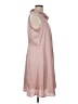 Robbie Bee 100% Polyester Solid Pink Casual Dress Size L - photo 4
