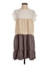 C+D+M Collection Color Block Tan Casual Dress Size S - photo 1